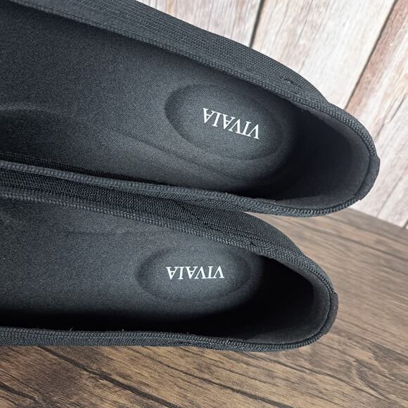 Vivaia Margot 2.0 Ballet Flat Women's Sz 9.5 Black (VGC) - Picture 7 of 9